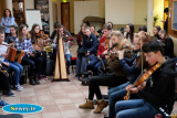 The session in full swing at the launch of Fergal O'Brien's Grade 2 Bodhran Tutor book and CD at Ti Chulainn, Mullaghbane. Photograph: Columba O'Hare - Fergal O'Brien Bodhran Tutor Book Launch