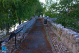 15: The existing path that runs behind Newry Town Hall. Photograph: Columba O'Hare/ Newry.ie - Newry Canal Towpath to Carlingford Lough Greenway - Proposed Cycle/ Walking Route