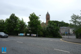 7: Turn right from New Street on to Basin Quay and immediate left on to Basin Walk. Photograph: Columba O'Hare/ Newry.ie - Newry Canal Towpath to Carlingford Lough Greenway - Proposed Cycle/ Walking Route