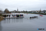 Competitors in the Newry Head of the River Race 2025 hosted by Newry Rowing Club on Newry Ship Canal. Photograph: Columba O'Hare/ Newry.ie - Newry Head of the River Race 2025