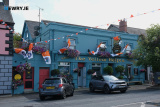 The Armagh colours are appearing everywhere coming up to this weekends All Ireland Final. Photograph: Columba O'Hare/ Newry.ie - Armagh's Orange and White makeover 2024