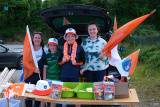 The Armagh colours are appearing everywhere coming up to this weekends All Ireland Final. Photograph: Columba O'Hare/ Newry.ie - Armagh's Orange and White makeover 2024