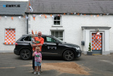 The Armagh colours are appearing everywhere coming up to this weekends All Ireland Final. Photograph: Columba O'Hare/ Newry.ie - Armagh's Orange and White makeover 2024