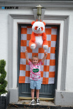 The Armagh colours are appearing everywhere coming up to this weekends All Ireland Final. Photograph: Columba O'Hare/ Newry.ie - Armagh's Orange and White makeover 2024