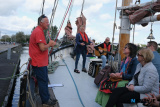 Enjoying the Thursday Trad Cruise at I&uacute;r Cinn Fleadh. Photograph: Columba O'Hare/ Newry.ie - I&uacute;r Cinn Fleadh 2023