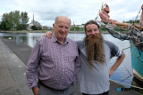 Enjoying the Thursday Trad Cruise at I&uacute;r Cinn Fleadh. Photograph: Columba O'Hare/ Newry.ie - I&uacute;r Cinn Fleadh 2023