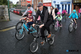 Bikers and Beats took to the streets  at I&uacute;r Cinn Fleadh. Photograph: Columba O'Hare/ Newry.ie - I&uacute;r Cinn Fleadh 2023