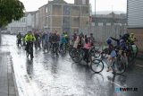 Bikers and Beats took to the streets  on a very wet Sunday at I&uacute;r Cinn Fleadh. Photograph: Columba O'Hare/ Newry.ie - 2023 - A Year in Pictures