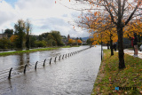 Severe flooding in Newry on Halloween. Photograph: Columba O'Hare/ Newry.ie - Halloween Flooding in Newry