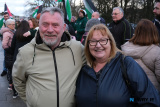 Pictured at the Ireland Palestine Solidarity Campaign organised New Years Eve rally for Palestine at Buttercrane Quay in Newry. Photograph: Columba O'Hare/ Newry.ie - Ireland Palestine Solidarity Campaign New Years Eve Rally in Newry