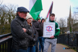 Pictured at the Ireland Palestine Solidarity Campaign organised New Years Eve rally for Palestine at Buttercrane Quay in Newry. Photograph: Columba O'Hare/ Newry.ie - Ireland Palestine Solidarity Campaign New Years Eve Rally in Newry