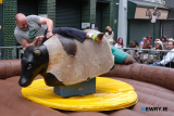 The Buckin Bronco was a great attraction at The Phoenix as part of Newry Does Nashville. - Newry Does Nashville