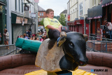 The Buckin Bronco was a great attraction at The Phoenix as part of Newry Does Nashville. - Newry Does Nashville