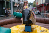 The Buckin Bronco was a great attraction at The Phoenix as part of Newry Does Nashville. - Newry Does Nashville