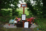 A memorial at Buskhill recalling the Miami Showband Massacre. - Miami Showband massacre 50th Anniversary Commemoration