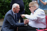 Chief Constable Jon Boutcher with Miami Showband member Des Lee at the 50th Anniversary Commemorations of the Miami Showband Massacre. - Miami Showband massacre 50th Anniversary Commemoration