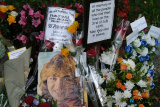 The memorial to the Miami Showband massacre at Buskhill. - Miami Showband massacre 50th Anniversary Commemoration