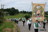 Pictured at the Irish National Foresters 100th Annual Convention in Ballyholland. Participants paraded to the Ballyholland Mass Rock where Mass was celebrated by Archbishop Eamon Martin. Photograph: Columba O'Hare/ Newry.ie  - Irish National Foresters 100th Annual Convention in Ballyholland