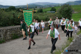 Pictured at the Irish National Foresters 100th Annual Convention in Ballyholland. Participants paraded to the Ballyholland Mass Rock where Mass was celebrated by Archbishop Eamon Martin. Photograph: Columba O'Hare/ Newry.ie  - Irish National Foresters 100th Annual Convention in Ballyholland