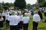 Pictured at the Irish National Foresters 100th Annual Convention in Ballyholland. Participants paraded to the Ballyholland Mass Rock where Mass was celebrated by Archbishop Eamon Martin. Photograph: Columba O'Hare/ Newry.ie  - Irish National Foresters 100th Annual Convention in Ballyholland