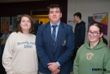 Cara and Padraig Byrne, and Eirnin Kelly, Rostrevor pictured at the SRC Big Apprenticeship Event in Newry. Photograph: Columba O'Hare/ Newry.ie - SRC Big Apprenticeship Event 2025