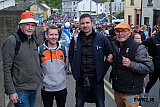 Armagh fans brave the weather to enjoy their team winning out over Monaghan at Clones in extra time. Photograph: Columba O'Hare/ Newry.ie - Ulster Final 2026 Armagh V Monaghan at Clones