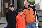 Armagh fans brave the weather to enjoy their team winning out over Monaghan at Clones in extra time. Photograph: Columba O'Hare/ Newry.ie - Ulster Final 2026 Armagh V Monaghan at Clones