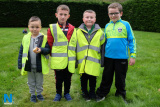 Members of Ballynacraig Community Association in Newry who did a fundraising walk for Ellen's Journey along the Old Warrenpoint Road in the city. Photograph: Columba O'Hare/ Newry.ie - Ballynacraig CA walk for Ellen's Journey