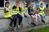 Members of Ballynacraig Community Association in Newry who did a fundraising walk for Ellen's Journey along the Old Warrenpoint Road in the city. Photograph: Columba O'Hare/ Newry.ie - Ballynacraig CA walk for Ellen's Journey
