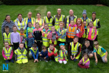 Members of Ballynacraig Community Association in Newry who did a fundraising walk for Ellen's Journey along the Old Warrenpoint Road in the city. Photograph: Columba O'Hare/ Newry.ie - Ballynacraig CA walk for Ellen's Journey