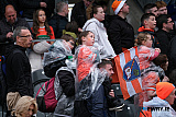 Armagh fans brave the weather to enjoy their team winning out over Monaghan at Clones in extra time. Photograph: Columba O'Hare/ Newry.ie - Ulster Final 2026 Armagh V Monaghan at Clones