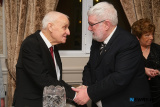 John Moley chats to Sean Reavey at the St Killian's GAC Dinner.  - St Killian's GAC Annual Dinner 2026