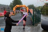 Despite a dramatic fall during the cycle, Finbar McGrady from Newry Triathlon Club,  won the 2018 Firmus Energy Newry City Triathlon held at the Albert Basin in Newry. Photograph: Columba O'Hare/ Newry.ie - Firmus Newry Triathlon 2018