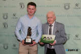 Reavey Brothers Memorial Trophy for Senior Men&rsquo;s Player of the Year was presented to Callum Toner by Seamus Reavey at the St Killian&rsquo;s GAC Annual Dinner Dance in the Canal Court, Newry. Photograph: Columba O'Hare/ Newry.ie  - St Killian's GAC Annual Dinner 2026