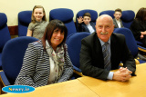 Cllrs Valerie Harte and Charlie Casey. Photograph: Columba O'Hare - Martin and Ronan Fitzpatrick and Orlaith Hollywood council presentation