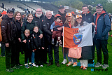 Armagh fans brave the weather to enjoy their team winning out over Monaghan at Clones in extra time. Photograph: Columba O'Hare/ Newry.ie - Ulster Final 2026 Armagh V Monaghan at Clones