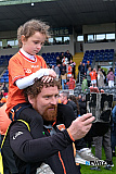 Armagh fans brave the weather to enjoy their team winning out over Monaghan at Clones in extra time. Photograph: Columba O'Hare/ Newry.ie - Ulster Final 2026 Armagh V Monaghan at Clones