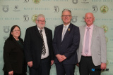 Pictured at the St Killian&rsquo;s GAC Annual Dinner Dance in the Canal Court, Newry were from left: Una Reavey, Sean Reavey, Jarlath Burns, GAA President and Kieran Shields. Photograph: Columba O'Hare/ Newry.ie  - St Killian's GAC Annual Dinner 2026