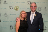 Claire Shields with GAA President Jarlath Burns. - St Killian's GAC Annual Dinner 2026