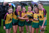 Pictured at the Armagh LGFA U14 Division 4 Championship Final at Crossmaglen between Shamrock Gaels and Shane O'Neills. Shamrock Gaels emerged victorious. Photograph: Columba O'Hare/ Newry.ie   - Armagh LGFA Final's Lissummon V Keady and Shamrock Gaels V Shane O'Neills