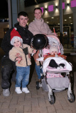 Santa Claus arrived at the Buttercrane Shopping Centre in Newry on Friday to a great welcome. Pictured are just some of the visitors that turned out to meet him. Photograph: Columba O'Hare/ Newry.ie  - Santa arrives at Buttercrane Shopping Centre 2023