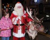 Santa Claus arrived at the Buttercrane Shopping Centre in Newry on Friday to a great welcome. Pictured are just some of the visitors that turned out to meet him. Photograph: Columba O'Hare/ Newry.ie  - Santa arrives at Buttercrane Shopping Centre 2023
