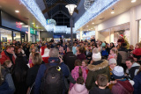 Santa Claus arrived at the Buttercrane Shopping Centre in Newry on Friday to a great welcome. Pictured are just some of the visitors that turned out to meet him. Photograph: Columba O'Hare/ Newry.ie  - Santa arrives at Buttercrane Shopping Centre 2023