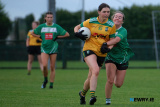 Pictured at the Lissummon v Keady Buttercrane Armagh LGFA Junior Championship Final at Crossmaglen between Lissummon and Keady. Lissummon emerged victorious 1-11 to 1-4. Photograph: Columba O'Hare/ Newry.ie  - Armagh LGFA Final's Lissummon V Keady and Shamrock Gaels V Shane O'Neills