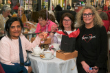 Harshida Harvey and Mary O'Hanlon with  a staff member from The Perfume Shop pictured at a Swingtime Afternoon Tea this afternoon in the Costa Pod at Buttercrane to mark International Women&rsquo;s Day (Saturday 8 March) - Swingtime Afternoon Tea @ Buttercrane