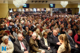 The packed Canal Court Hotel for the Save Our Emergency Department meeting. Photograph: Columba O'Hare - 2017 in Photographs