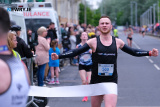 Andy Nevin, the winner of the Newry City Half Marathon. - Newry Half Marathon/ 10k/2k 2024