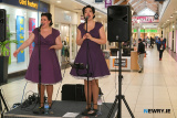 The Swingtime Sisters pctured at a Swingtime Afternoon Tea this afternoon in the Costa Pod at Buttercrane to mark International Women&rsquo;s Day (Saturday 8 March) - Swingtime Afternoon Tea @ Buttercrane