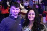 Members of the Filipino Community and friends from Newry and surrounds enjoying their Christmas Celebration on Saturday night at Carrickruppen GAC. Photograph: Columba O&rsquo;Hare/ Newry.ie - Newry Filipino Christmas celebrations 2023
