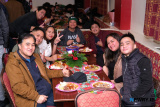 Members of the Filipino Community and friends from Newry and surrounds enjoying their Christmas Celebration on Saturday night at Carrickruppen GAC. Photograph: Columba O&rsquo;Hare/ Newry.ie - Newry Filipino Christmas celebrations 2023